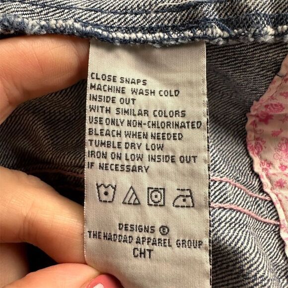 Levi's Baby/Toddler Vintage Denim Jean Jacket Size 18M Girl’s My First Levi’s - Picture 8 of 8